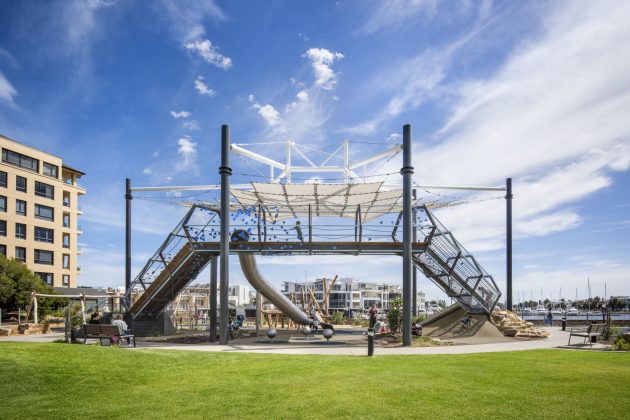 Wigley Reserve Playspace & Fitness Hub by JPE Design Studio